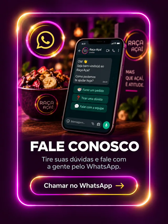 Fale Conosco — Tire suas dúvidas pelo WhatsApp