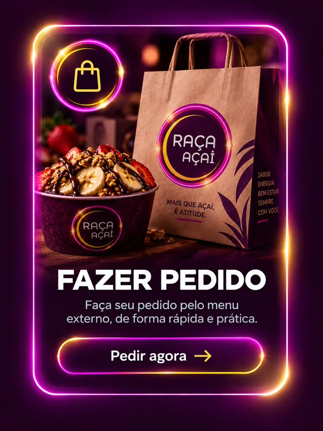 Fazer Pedido — Peça pelo menu externo